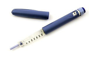 Druckbildinspektion Dosisskala einer Insulinspritze