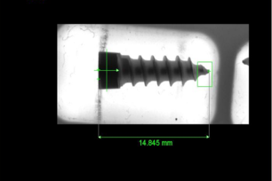 Dimensional Quality Inspection of Implant Screws
