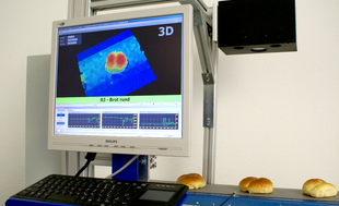 3D-Inspektion von Brötchen