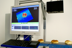 3D-Inspektion von Brötchen