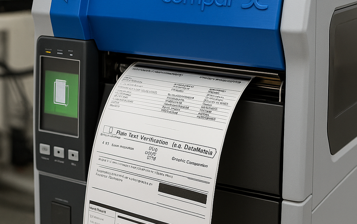 Compar Label Inspection System – Zebra ZT600 Series